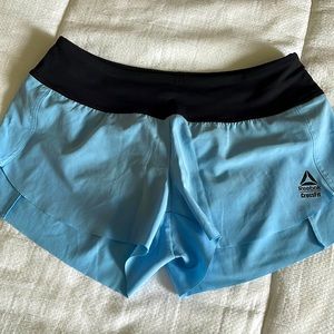 Baby blue crossfit shorts